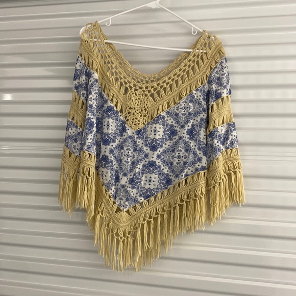 Umgee Crochet Boho Top• Size Small - Picture 1 of 9